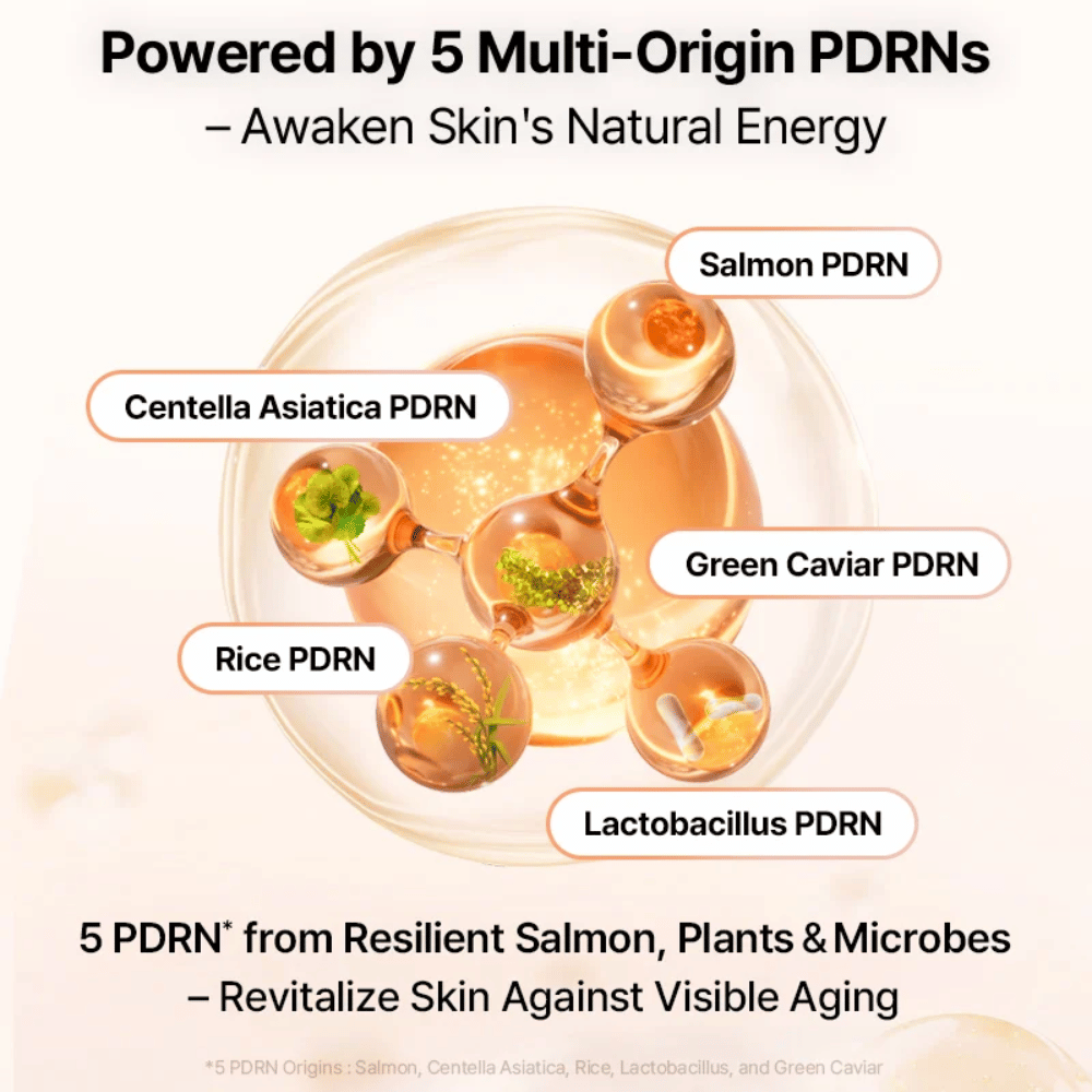 COSRX 5 PDRN B5 Vital Soothing Toner με multi-origin PDRN από σολομό, centella, ρύζι, lactobacillus και πράσινο χαβιάρι