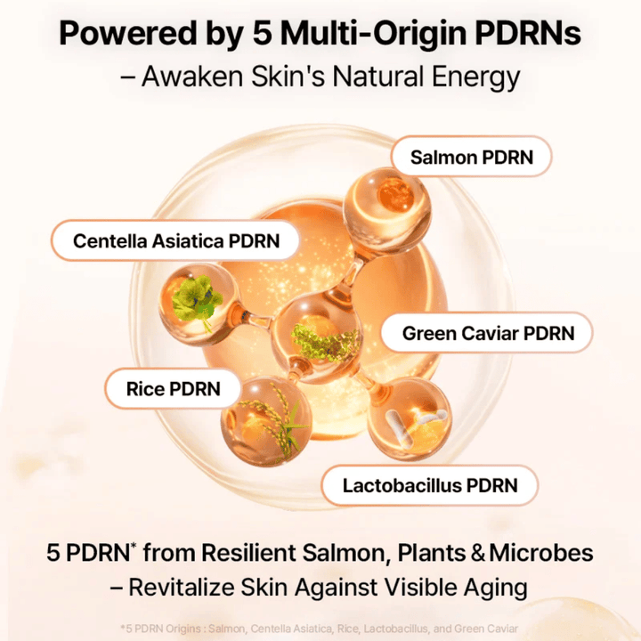 COSRX 5 PDRN Hydrogel Mask με multi-origin PDRN από σολομό, centella asiatica, ρύζι, lactobacillus και πράσινο χαβιάρι για ανανέωση του δέρματος και αντιγηραντική δράση