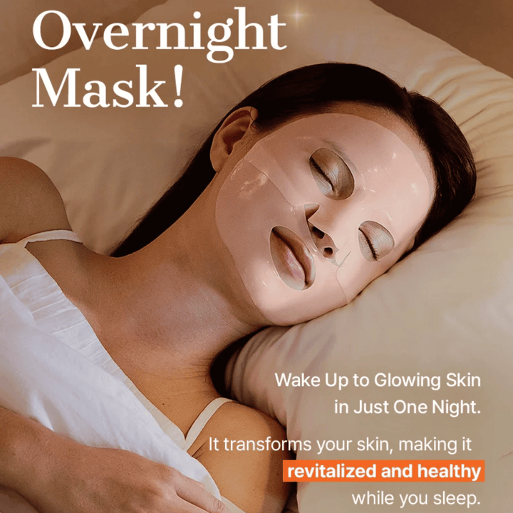 COSRX 5 PDRN Hyaluronic Acid Vital Hydrating Hydrogel Mask ως μάσκα νύχτας για εντατική ενυδάτωση, ανανέωση του δέρματος και λάμψη όλη τη νύχτα