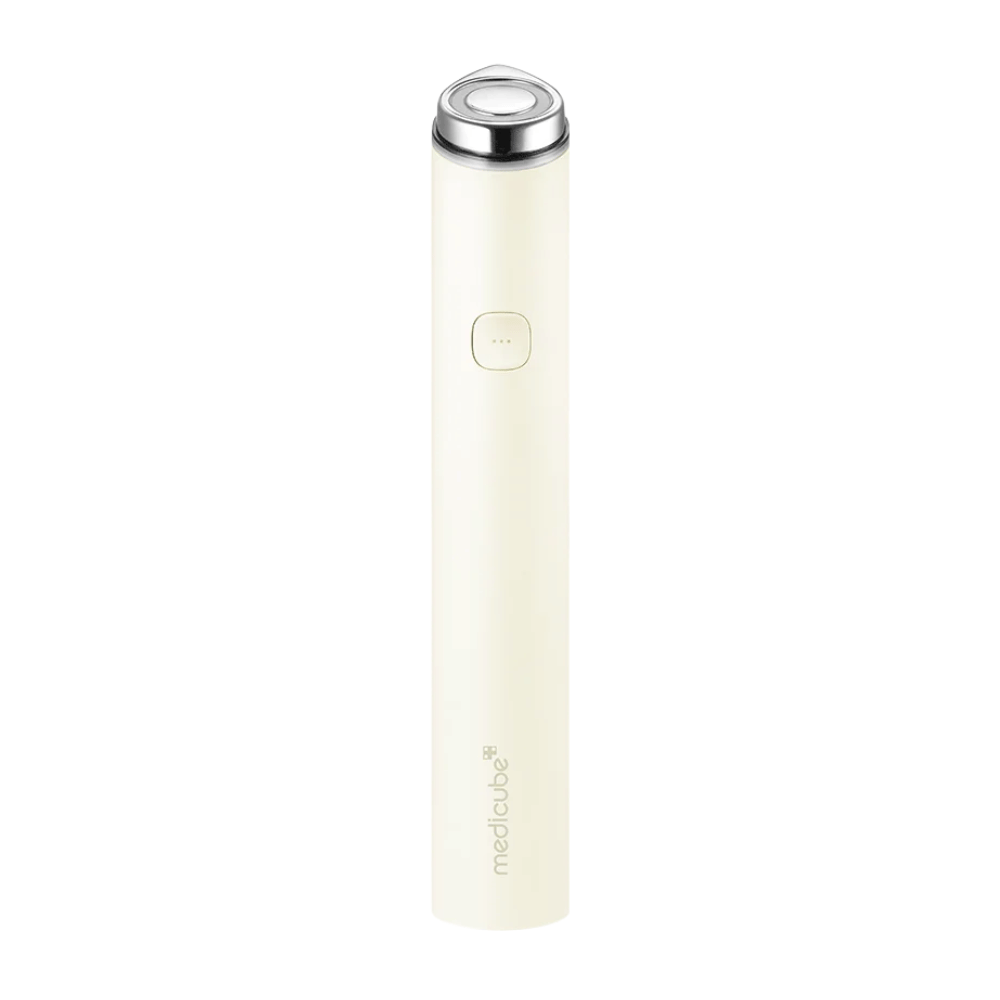 medicube AGE-R Booster Pro Mini Plus Μπεζ ηλεκτρική συσκευή περιποίησης δέρματος για βελτιωμένη απορρόφηση και ανανέωση του δέρματος