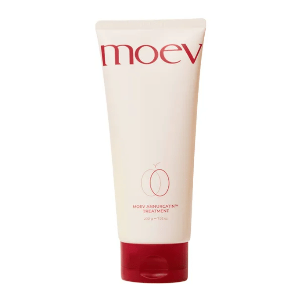 MOEV Annurcatin Treatment 200g – μια βαθιά περιποίηση μαλλιών με μήλο Annurca, βιοτίνη και καφεΐνη που ενισχύει, ενυδατώνει και προσφέρει λάμψη και αντοχή στα μαλλιά.
