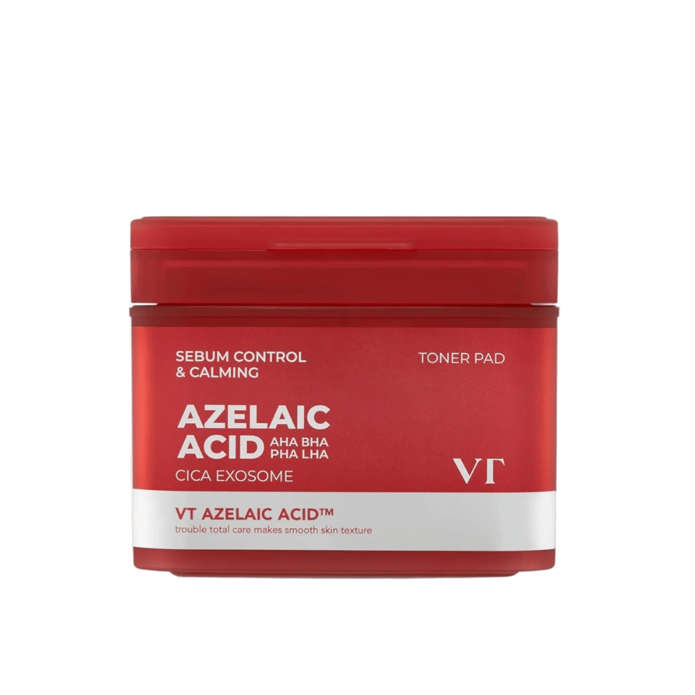 Εικόνα προϊόντος του VT Azelaic Acid Cica Exosome Toner Pad - καθημερινή ήπια απολέπιση που μειώνει το σμήγμα και καταπραΰνει το δέρμα.