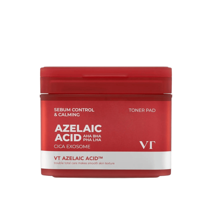 Εικόνα προϊόντος του VT Azelaic Acid Cica Exosome Toner Pad - καθημερινή ήπια απολέπιση που μειώνει το σμήγμα και καταπραΰνει το δέρμα.