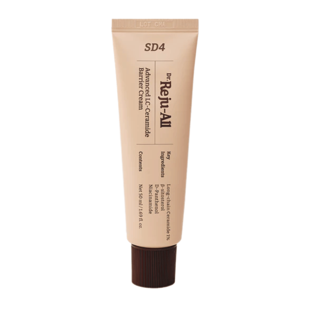 Dr. Reju-All Advanced LC-Ceramide Barrier Cream SD4 – κορεατική κρέμα προσώπου με ελαφριά υφή λιπιδίου-νερού που ενισχύει το φράγμα του δέρματος και είναι κατάλληλη για ευαίσθητο και ξηρό δέρμα.