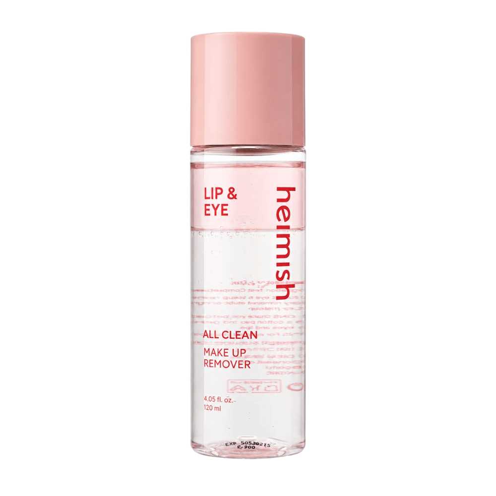 heimish All Clean Makeup Remover 120 ml ντεμακιγιάζ για μάτια και χείλη εικόνα προϊόντος σε λευκό φόντο