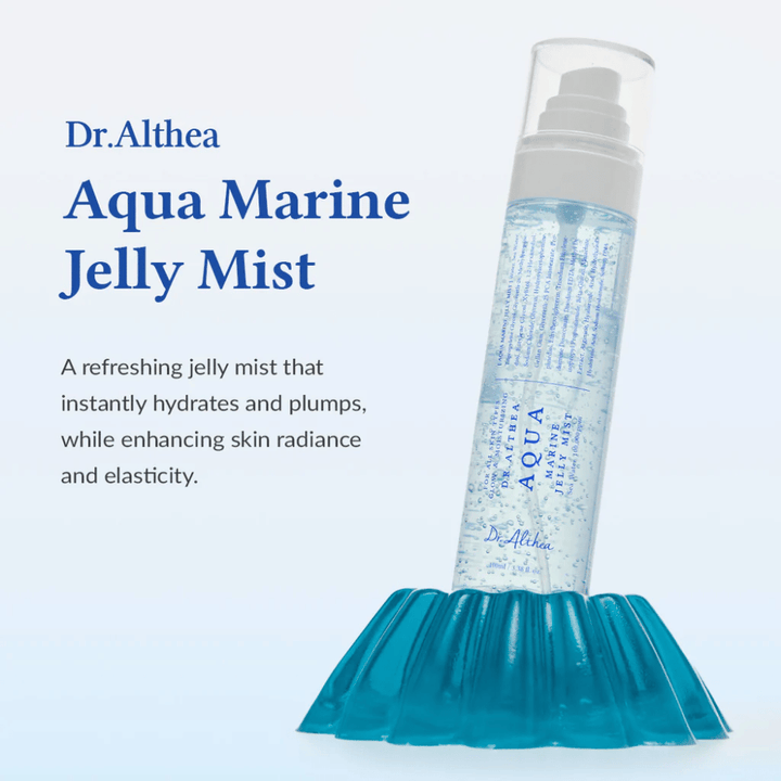 Dr. Althea Aqua Marine Jelly Mist παρουσιάστηκε ως ενυδατική ομίχλη προσώπου για καθημερινή περιποίηση δέρματος