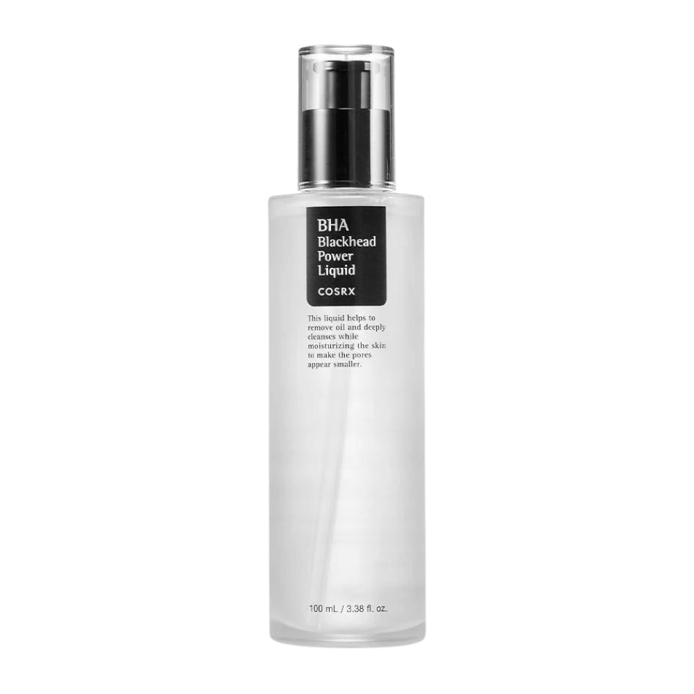 COSRX BHA Blackhead Power Liquid 100 ml – θεραπεία προσώπου μείωσης πόρων με BHA για πιο καθαρό δέρμα και ομαλότερη υφή δέρματος.