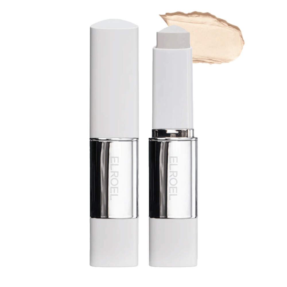 ELROEL Blanc Cover Cream Stick concealer σε ανοιχτή απόχρωση με κρεμώδη υφή που προσφέρει ομοιόμορφη κάλυψη και φυσικό αποτέλεσμα.