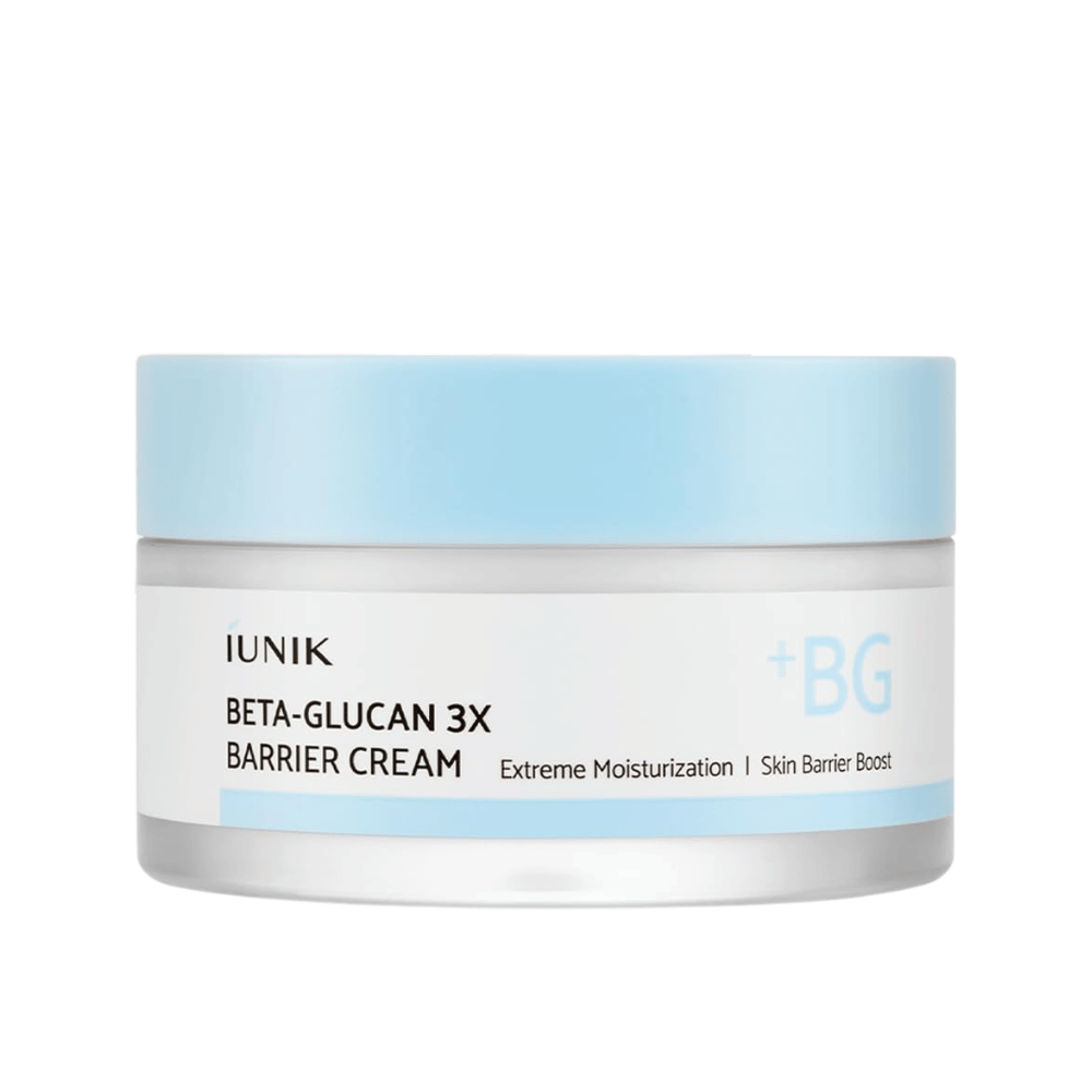 iUNIK Beta-Glucan 3X Barrier Cream ενυδατική κρέμα προσώπου με βήτα-γλυκάνη για ξηρή, ευαίσθητη και αφυδατωμένη επιδερμίδα εικόνα προϊόντος