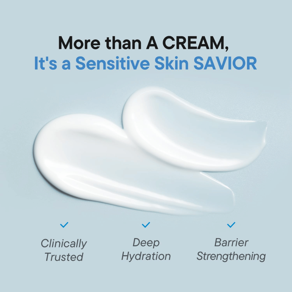 iUNIK Beta-Glucan 3X Barrier Cream με κλινικά δοκιμασμένη σύνθεση για εντατική ενυδάτωση και περιποίηση ενίσχυσης του επιδερμικού φραγμού
