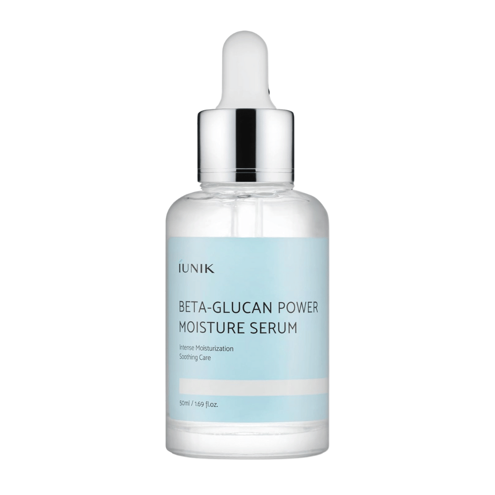 iUNIK Beta-Glucan Power Moisture Serum 50 ml – ενυδατικός ορός προσώπου με βήτα-γλυκάνη για ευαίσθητο και ξηρό δέρμα