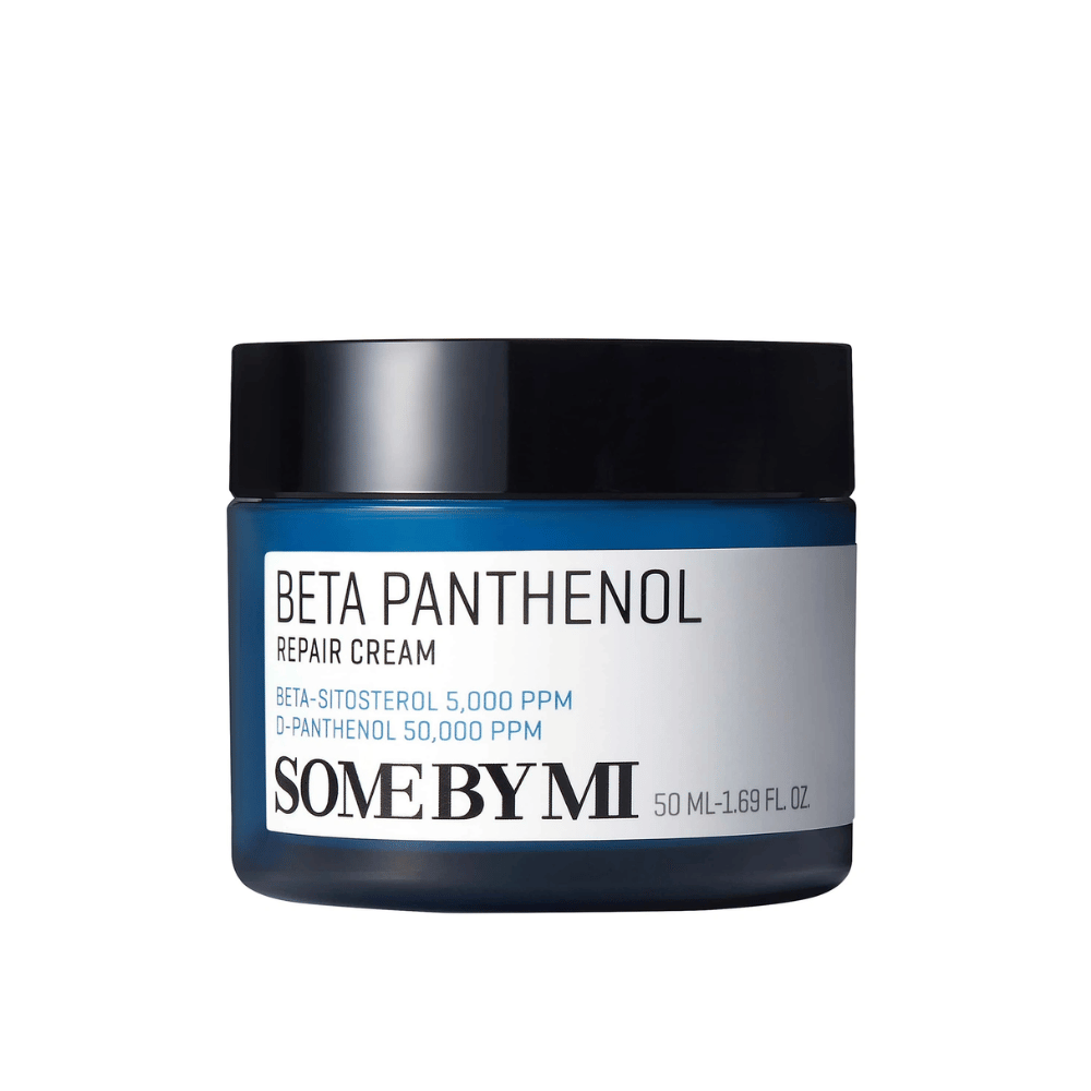 Εικόνα προϊόντος στο SOME BY MI Beta Panthenol Repair Cream 50ml – εντατική περιποίηση κορεάτικης ενυδατικής κρέμας για ευαίσθητο δέρμα.