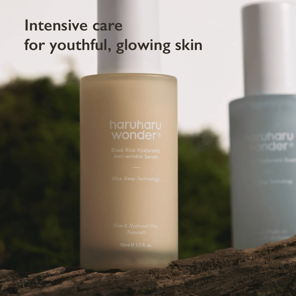 Haruharu Wonder Black Rice Hyaluronic Anti-Wrinkle Serum – εντατική φροντίδα για ενυδατωμένη επιδερμίδα με λάμψη
