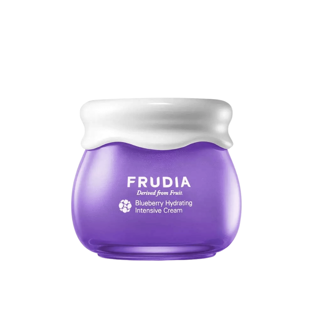 FRUDIA Blueberry Hydrating Intensive Cream – ενυδατική κρέμα προσώπου με εκχύλισμα μύρτιλου που ενισχύει το φράγμα του δέρματος και παρέχει μακροχρόνια υγρασία