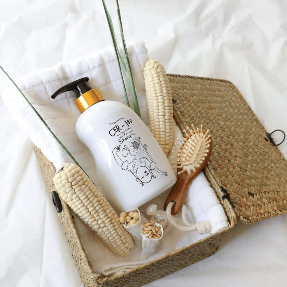 Elizavecca CER-100 Collagen Coating Shampoo – επανορθωτικό σαμπουάν με κολλαγόνο για αδύναμα, φριζαρισμένα και κατεστραμμένα μαλλιά