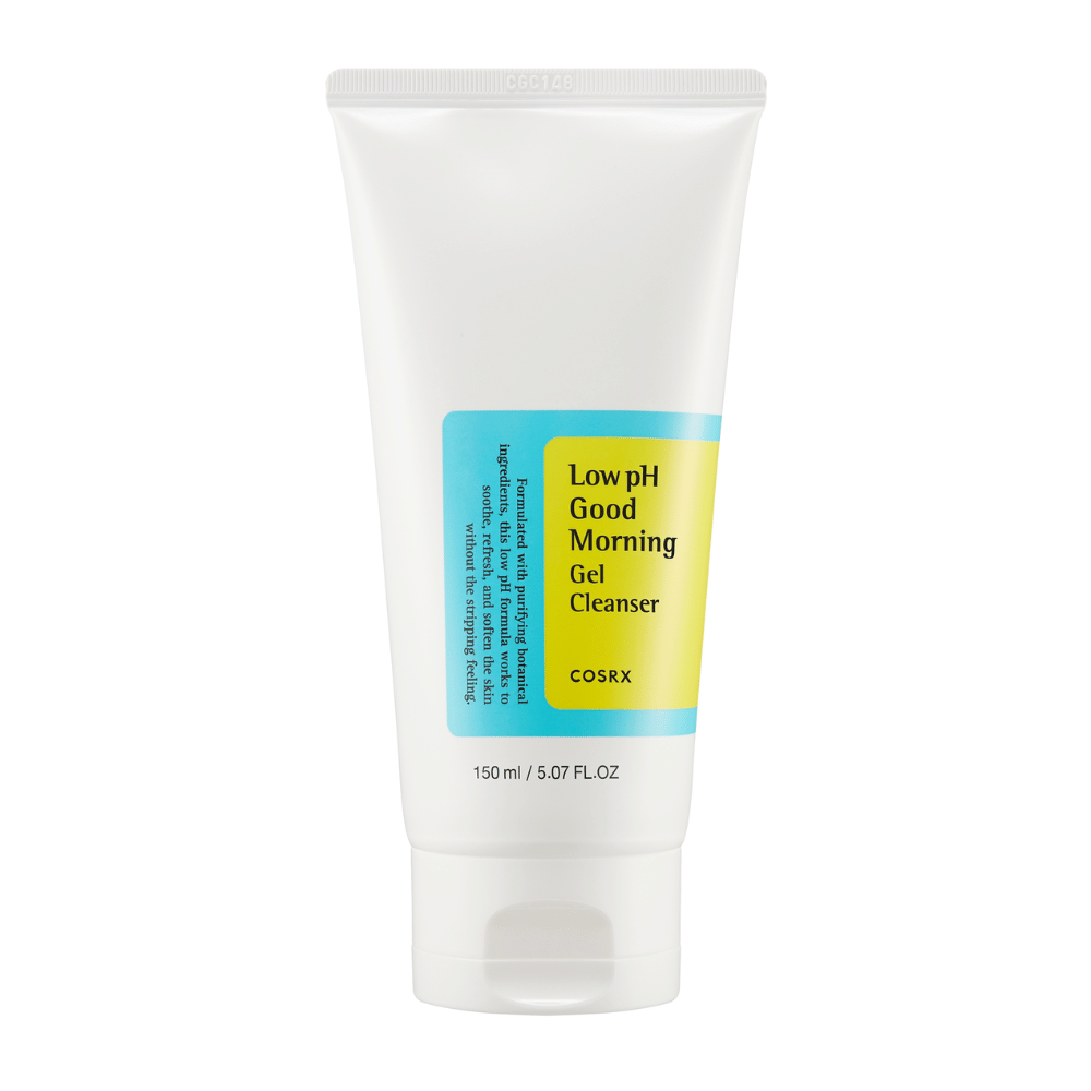 COSRX Low pH Good Morning Gel Cleanser 150ml – κορεατικό τζελ καθαρισμού με χαμηλό pH που ισορροπεί το δέρμα και απομακρύνει τις ακαθαρσίες