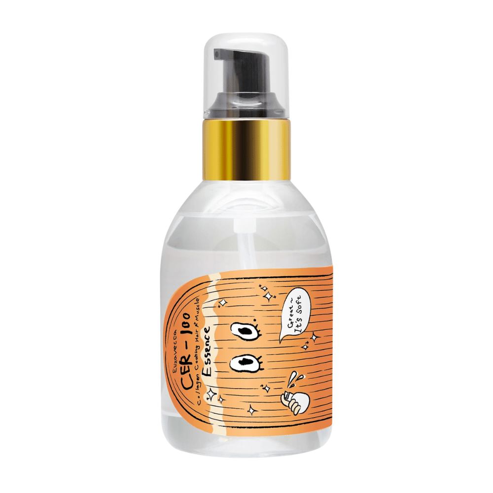 Απλή εικόνα προϊόντος του Elizavecca CER-100 Collagen Coating Hair A+ Muscle Essence σε ανοιχτόχρωμο φόντο.