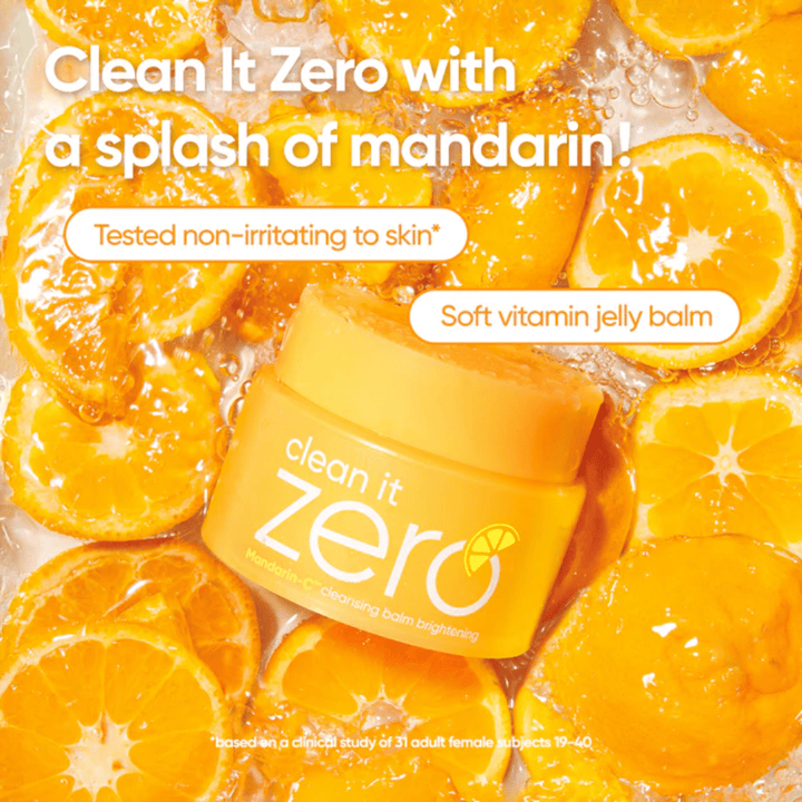 Banila Co Clean It Zero Brightening cleansing balm με απαλή υφή jelly που ενυδατώνει και καθαρίζει την επιδερμίδα σε βάθος με αίσθηση φρεσκάδας