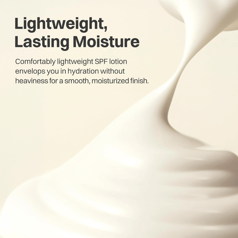 Ελαφριά και ενυδατική υφή του Beauty of Joseon Comfort Protection Mineral Body Sun Lotion SPF30
