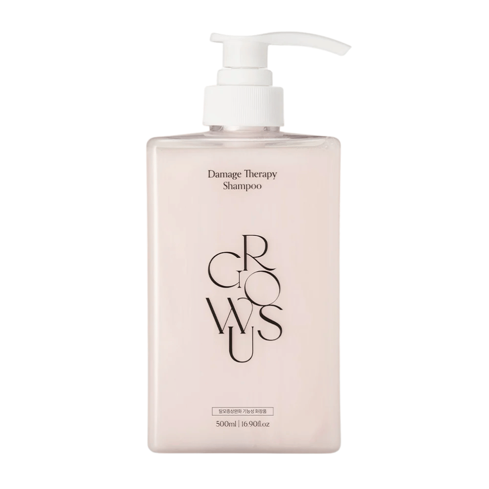 GROWUS Damage Therapy Shampoo EX επανορθωτικό σαμπουάν 500 ml εικόνα προϊόντος σε λευκό φόντο