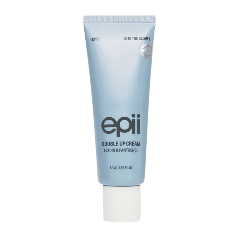 EPII Double Up Cream Ectoin & Panthenol 50 ml – ενυδατική κρέμα προσώπου που καταπραΰνει την ευαίσθητη επιδερμίδα και ενισχύει τον επιδερμικό φραγμό.