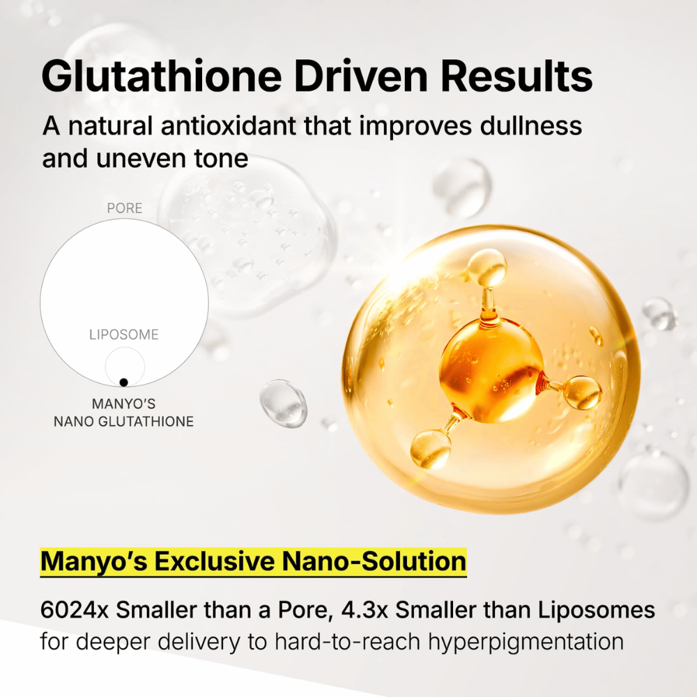 Ma:nyo Glutathione 7 Dark Spot Serum Patch με νανο-γλουταθειόνη για βαθιάς δράσης αντιμετώπιση σκούρων κηλίδων και ανομοιόμορφου τόνου δέρματος