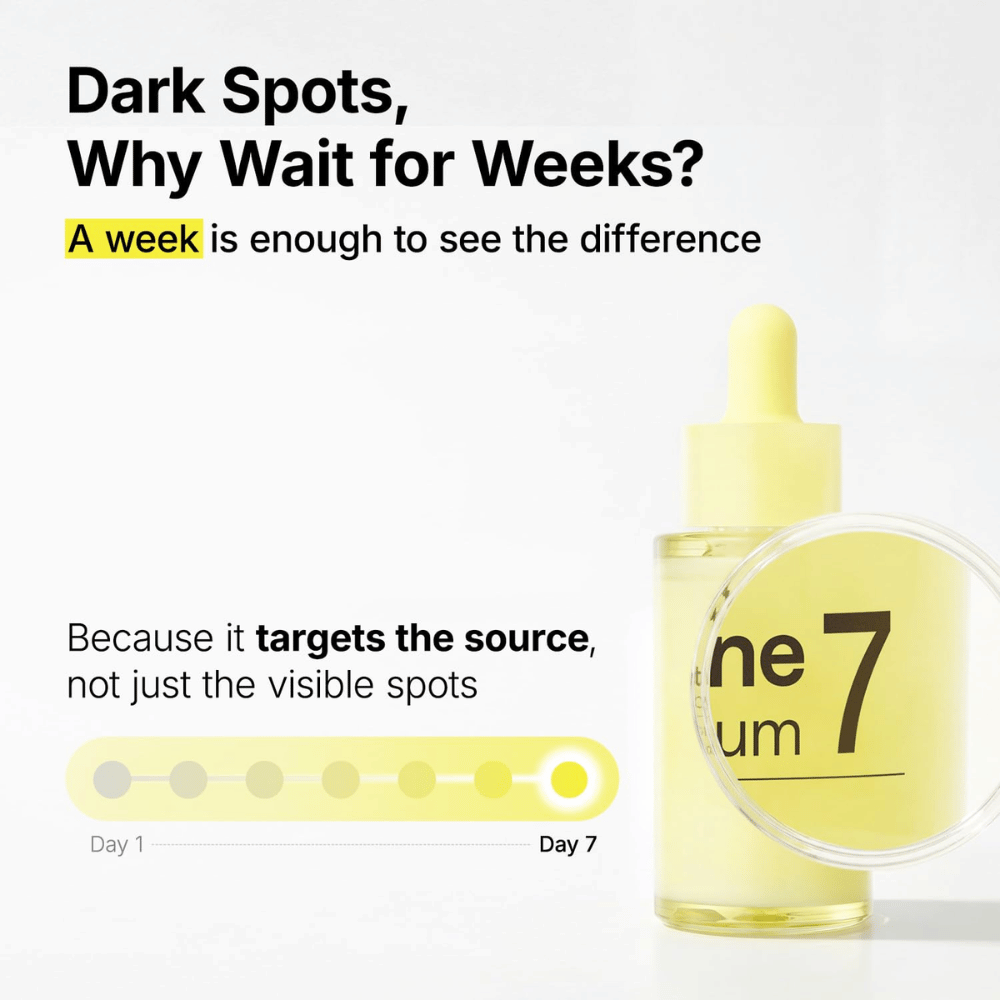 Ma:nyo Glutathione 7 Dark Spot Serum κατά των κηλίδων μελάγχρωσης και του ανομοιόμορφου τόνου επιδερμίδας με ορατά αποτελέσματα ήδη από μία εβδομάδα