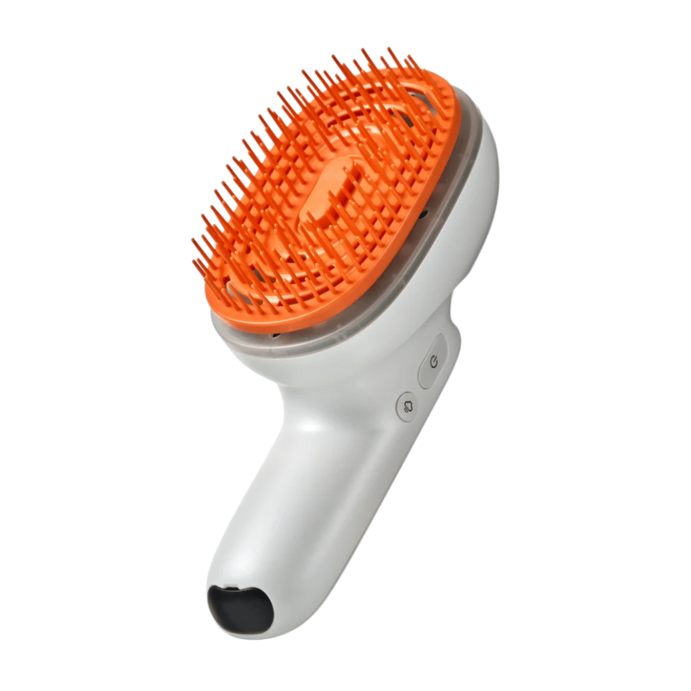 LILYEVE GrowTurn Brush Steam Booster – ηλεκτρική βούρτσα τριχωτού της κεφαλής για περιποίηση μαλλιών και τριχωτού της κεφαλής