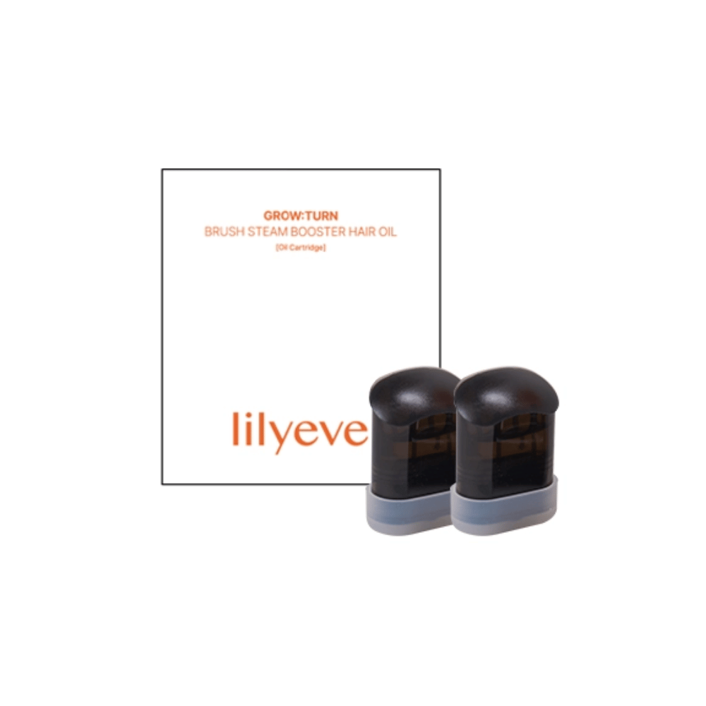 LILYEVE Grow:Turn Brush Steam Booster Hair Oil Set – σετ περιποίησης μαλλιών με δύο boosters