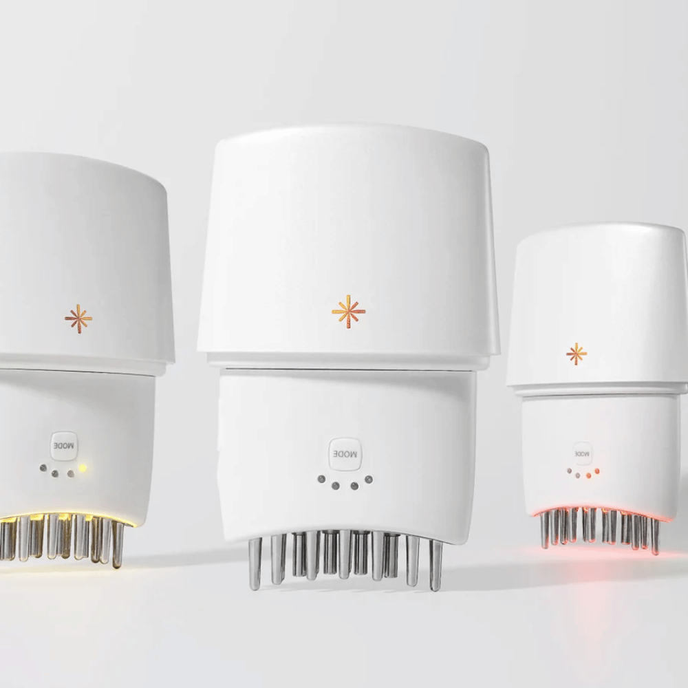 4. Lilyeve GrowTurn Pro – συσκευές για το τριχωτό της κεφαλής με διαφορετικά φώτα LED και λειτουργία μασάζ
