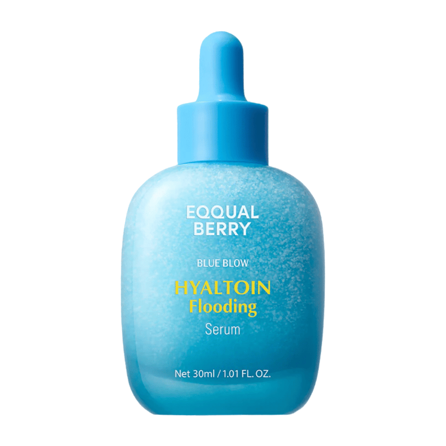 EQUAL BERRY Blue Blow Hyaltoin Flooding Serum 30 ml – εικόνα προϊόντος για ενυδατικό K-beauty ορό κατά της ξηρής επιδερμίδας