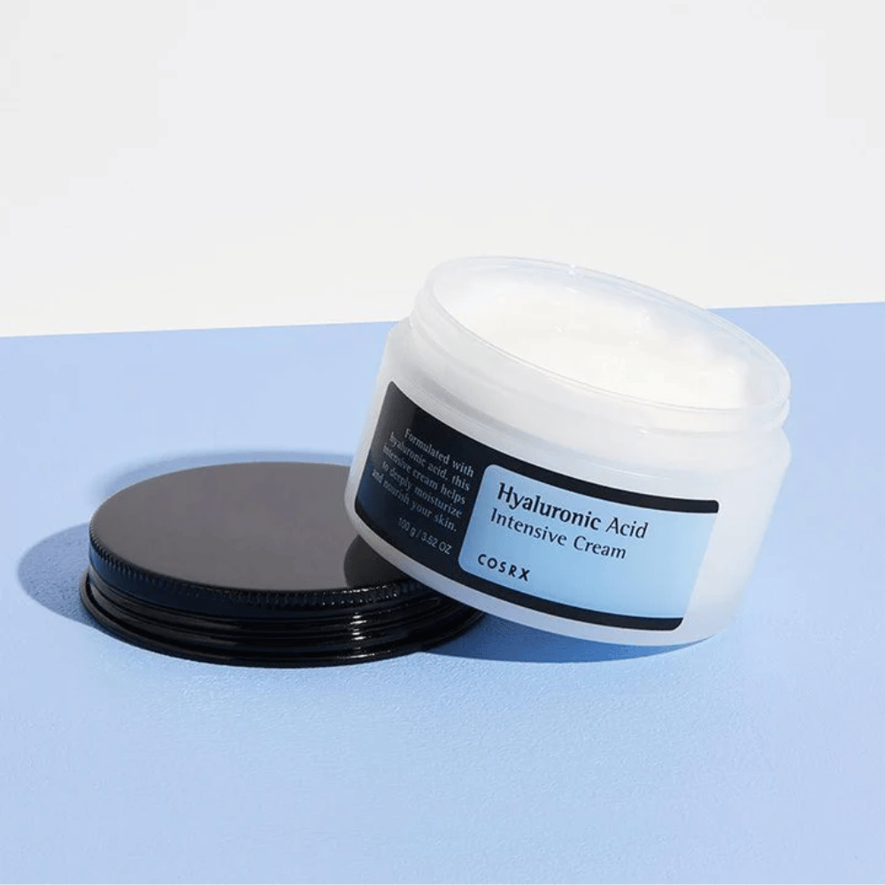 COSRX Hyaluronic Acid Intensive Cream 100 g – θρεπτική κρέμα προσώπου με υαλουρονικό οξύ που παρέχει μακροχρόνια ενυδάτωση και απαλή επιδερμίδα