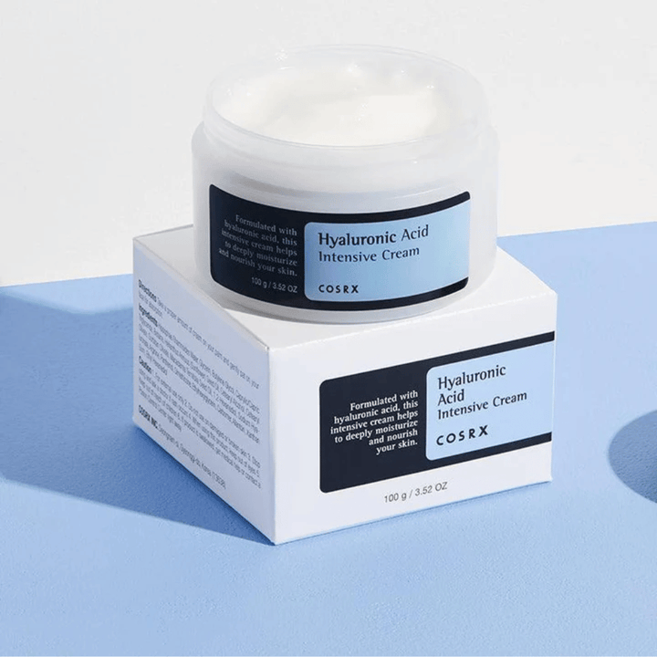 Ανοιχτή COSRX Hyaluronic Acid Intensive Cream – ενυδατική κρέμα προσώπου με υαλουρονικό οξύ για ξηρό και αφυδατωμένο δέρμα