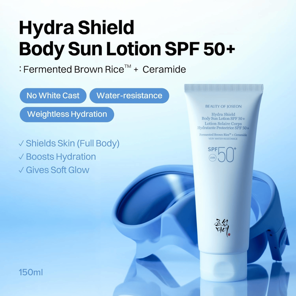 Beauty of Joseon Hydra Shield Body Sun Lotion SPF50+ 150 ml αδιάβροχο αντηλιακό για το σώμα