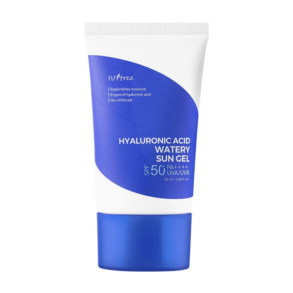 Isntree Hyaluronic Acid Watery Sun Gel 50ml με υαλουρονικό οξύ.