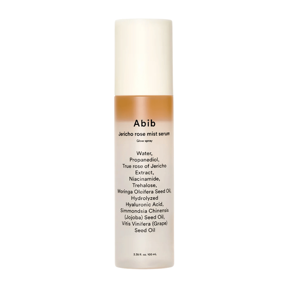 Εικόνα προϊόντος στο Abib Jericho Rose Mist Serum 100 ml. Ενυδατικό σπρέι προσώπου με υαλουρονικό οξύ και ρόδο του Jericho.