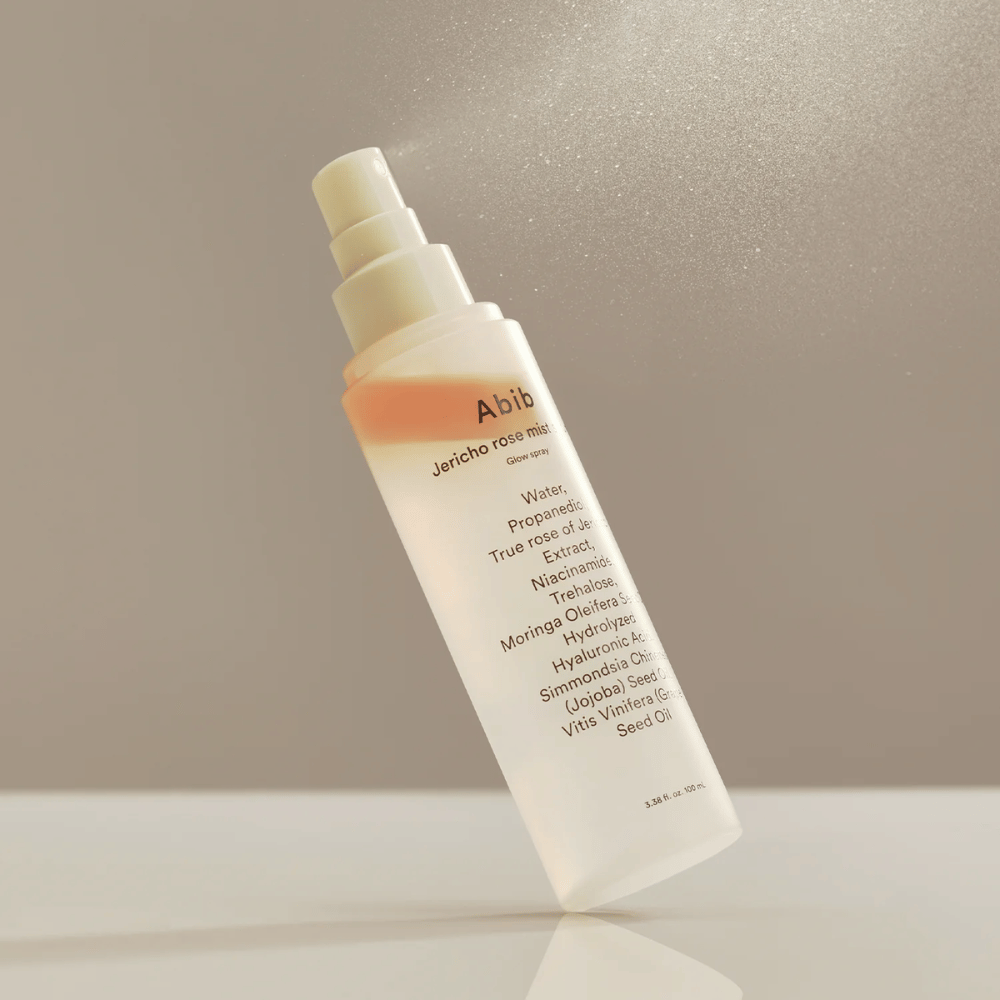 Abib Το Jericho Rose Mist Serum ψεκάζεται στον αέρα. Ελαφρύ και φρέσκο σπρέι με ρόδο και έλαιο moringa για φυσική λάμψη.