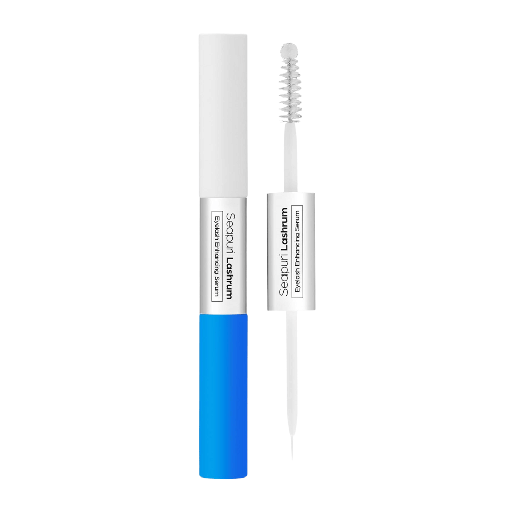 Seapuri Lashrum Eyelash Enhancing Serum με βούρτσα και θήκη. Θρεπτικός ορός που ενισχύει και επιμηκύνει τις βλεφαρίδες.