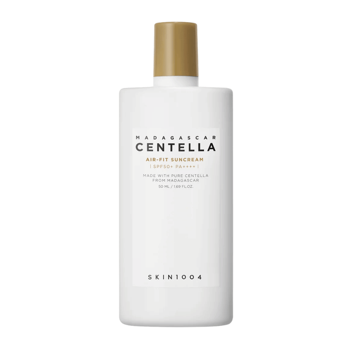 Αντηλιακό Centella asiatica SPF50+ PA++++ που προσφέρει αποτελεσματική προστασία UV, ενυδατώνει την επιδερμίδα και αφήνει ένα ελαφρύ, μη κολλώδες τελείωμα