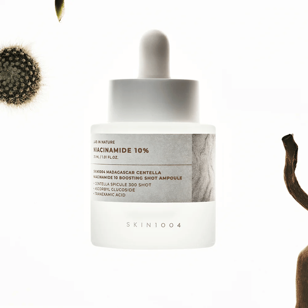 SKIN1004 Madagascar Centella Niacinamide 10 Boosting Shot Ampoule – κορεατικός ορός με 10% νιασιναμίδη και centella asiatica για πιο ομοιόμορφο τόνο δέρματος, λάμψη και ισορροπημένο δέρμα.