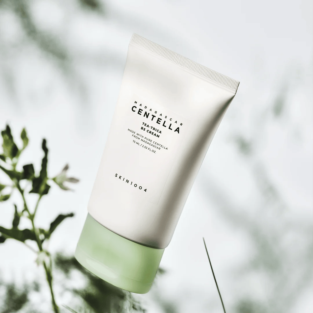 SKIN1004 Madagascar Centella Tea-Trica B5 Cream κρέμα προσώπου με centella asiatica και πανθενόλη που καταπραΰνει την ερεθισμένη επιδερμίδα και ενισχύει τον επιδερμικό φραγμό