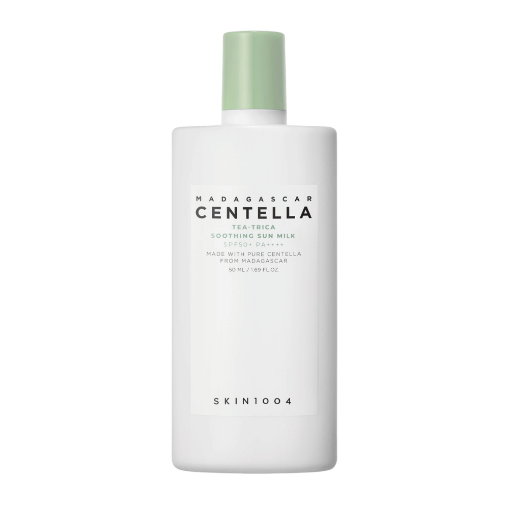 SKIN1004 Madagascar Centella Tea-Trica Soothing Sun Milk SPF50+ PA++++ αντηλιακή κρέμα με Centella Asiatica και Tea Tree