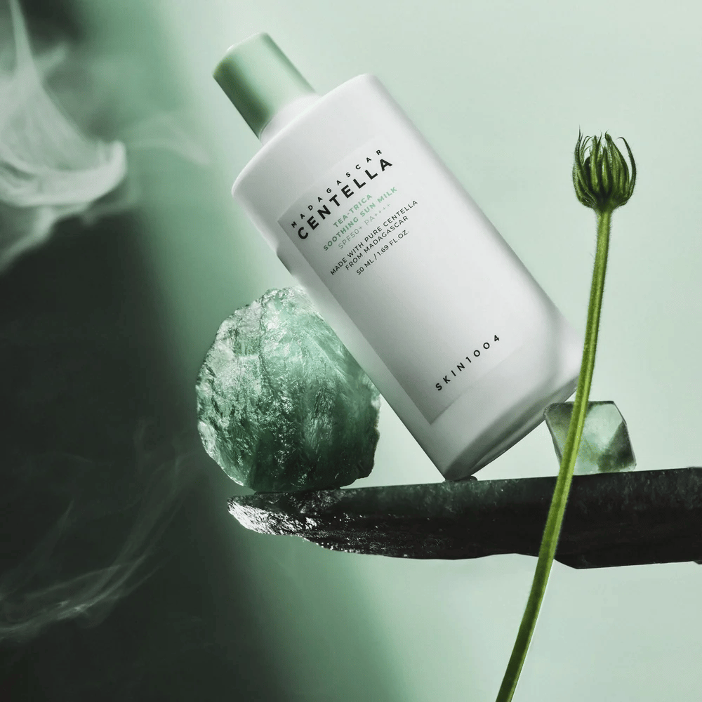 SKIN1004 Madagascar Centella Tea-Trica Soothing Sun Milk SPF50+ PA++++ με Centella Asiatica για ευαίσθητο δέρμα