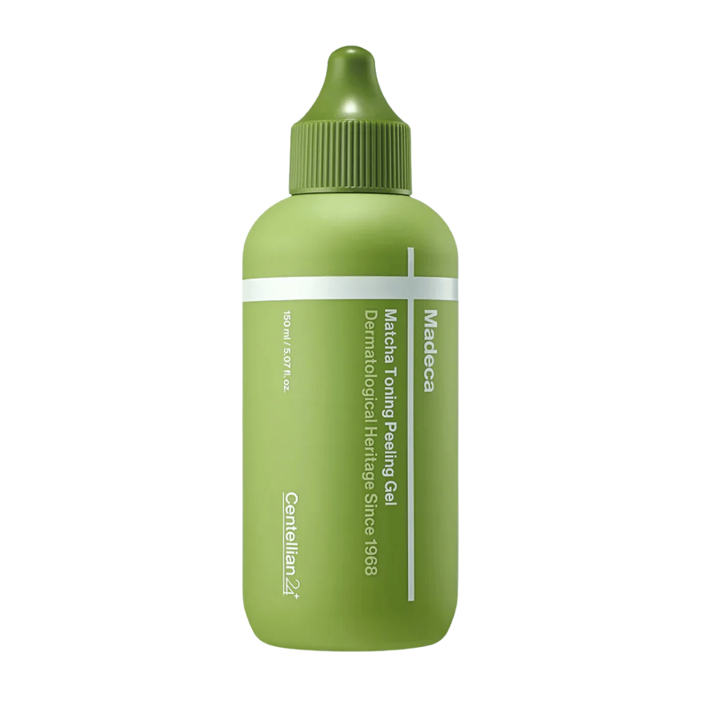 Centellian24 Madeca Matcha Toning Peeling Gel απολέπιση προσώπου – κορεάτικη peeling gel με matcha που απολεπίζει το δέρμα απαλά, καθαρίζει τους πόρους και βοηθά στη βελτίωση της υφής του δέρματος.