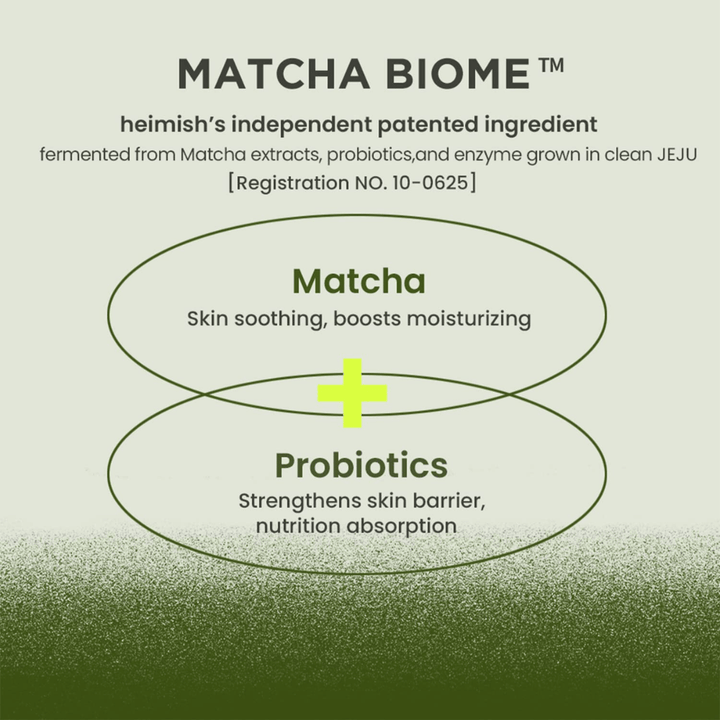 Heimish Matcha Biome Amino Acne Cleansing Foam με matcha και προβιοτικά – ενισχύει το φραγμό του δέρματος και καταπραΰνει το ερεθισμένο δέρμα με τάση ακμής
