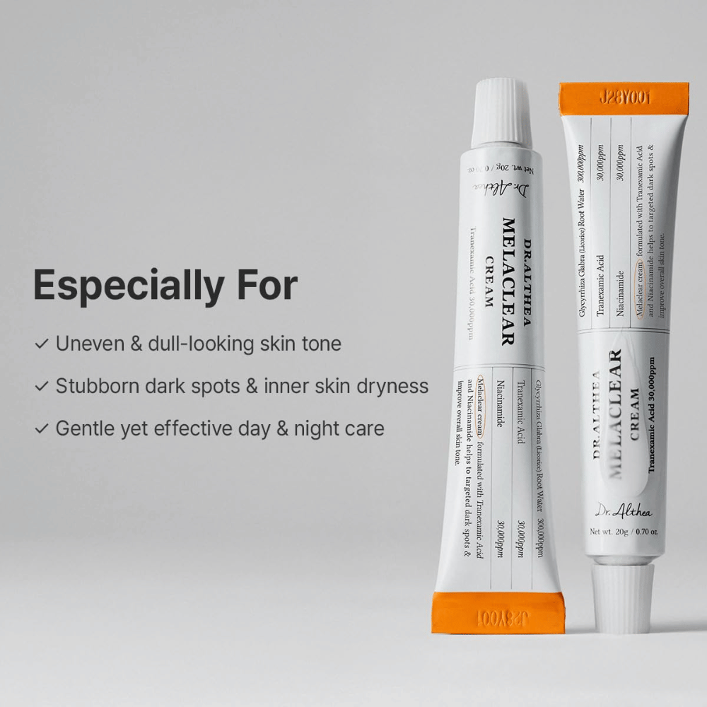 Dr. Althea Melaclear Cream για ανομοιόμορφο τόνο δέρματος και σκούρες κηλίδες
