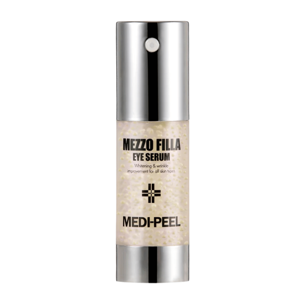 MEDI-PEEL Mezzo Filla Eye Serum όρθια εικόνα προϊόντος – κορεατικός ορός ματιών που βοηθά στη μείωση των ρυτίδων, δίνει λάμψη και βελτιώνει την ελαστικότητα του δέρματος.