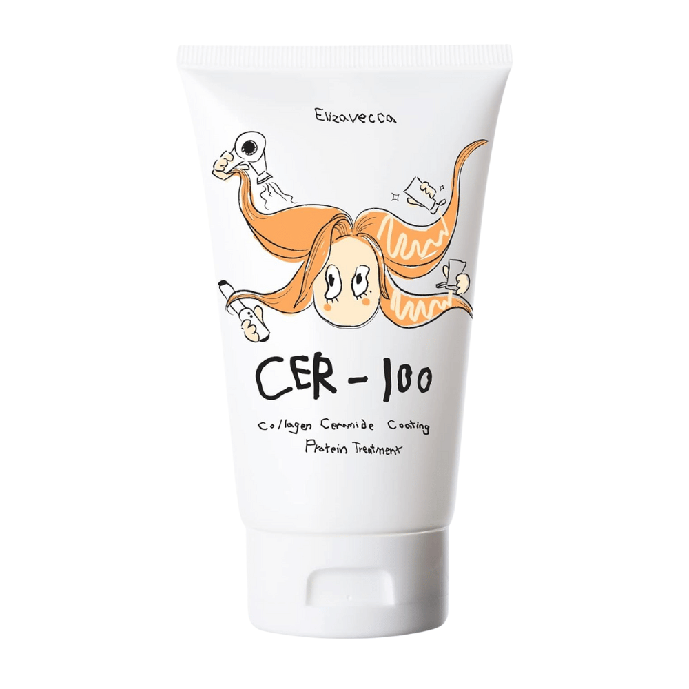 Elizavecca Milky Piggy CER-100 Collagen Ceramide Coating Protein Treatment – κορεατική μάσκα μαλλιών για επισκευασμένα, απαλά και δυνατά μαλλιά