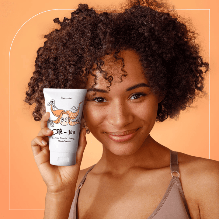 Elizavecca Milky Piggy CER-100 θεραπεία πρωτεΐνης για κατεστραμμένα και ξηρά μαλλιά – ενισχύει τα μαλλιά και προσφέρει λάμψη με κολλαγόνο και κεραμίδια