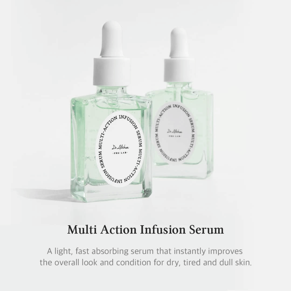 Dr. Althea Multi Action Infusion Serum – ελαφρύς ορός προσώπου που απορροφάται γρήγορα και βελτιώνει το ξηρό, κουρασμένο και θαμπό δέρμα.